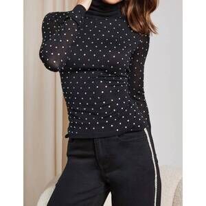 NEW GENERATION LOVE tempest simple fine gauge sweater in black